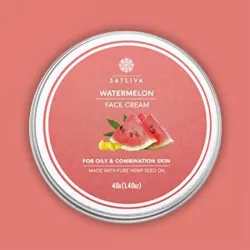 Satliva Watermelon Face Cream with Hemp
